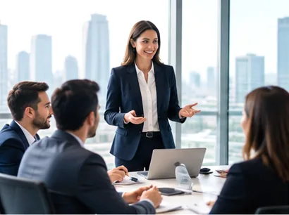 Escena corporativa HALCORP